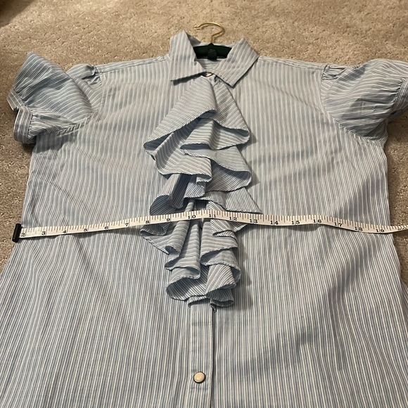 Lauren Jeans Co button down striped
Blouse - EUC - M- - Picture 8 of 11